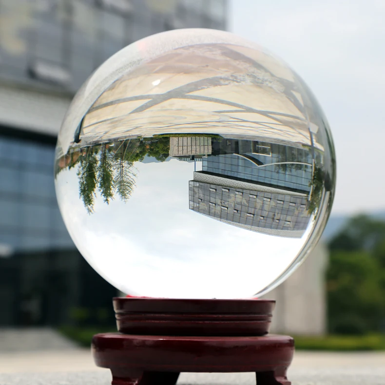 

natural Quartz stone Ball + base Flawless crystal balls decoration glass ball modern decor Home Furnishing handicrafts