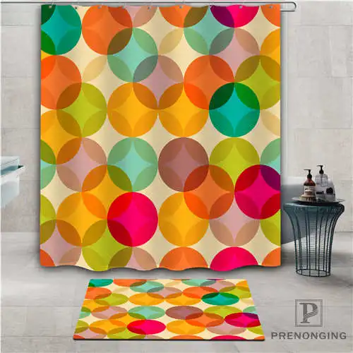 

Custom Decorative pattern (1) Waterproof Shower Curtain Doormat Home Bath Bathroom Polyester Fabric Multi Sizes#2019-01-12-234