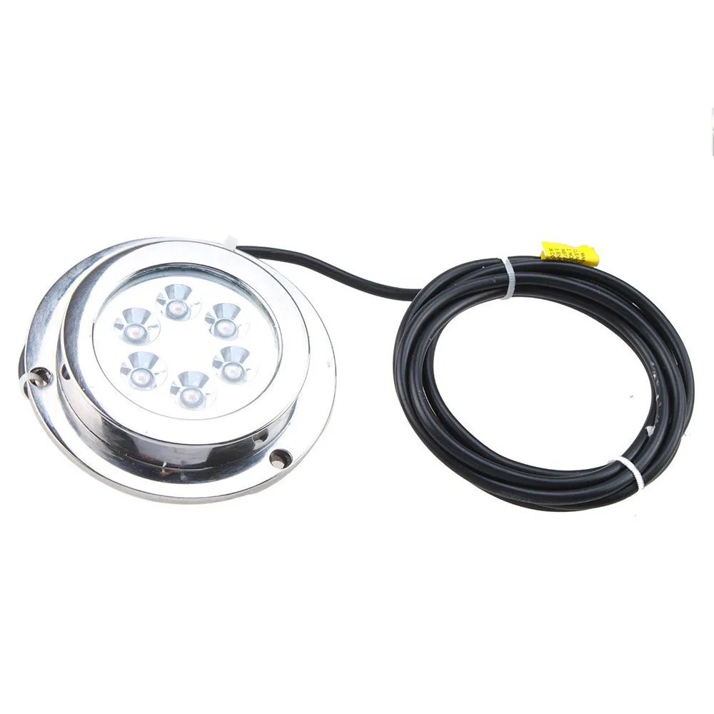 

6*2w Yellow Stainless Steel IP68 Waterproof LED Marine Underwater Light Boat Yacht light