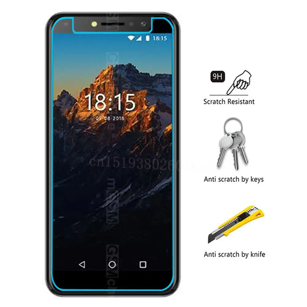 Закаленное стекло для BQ Mobiie 5519L Fast plus Взрывозащищенная защитная пленка 9H