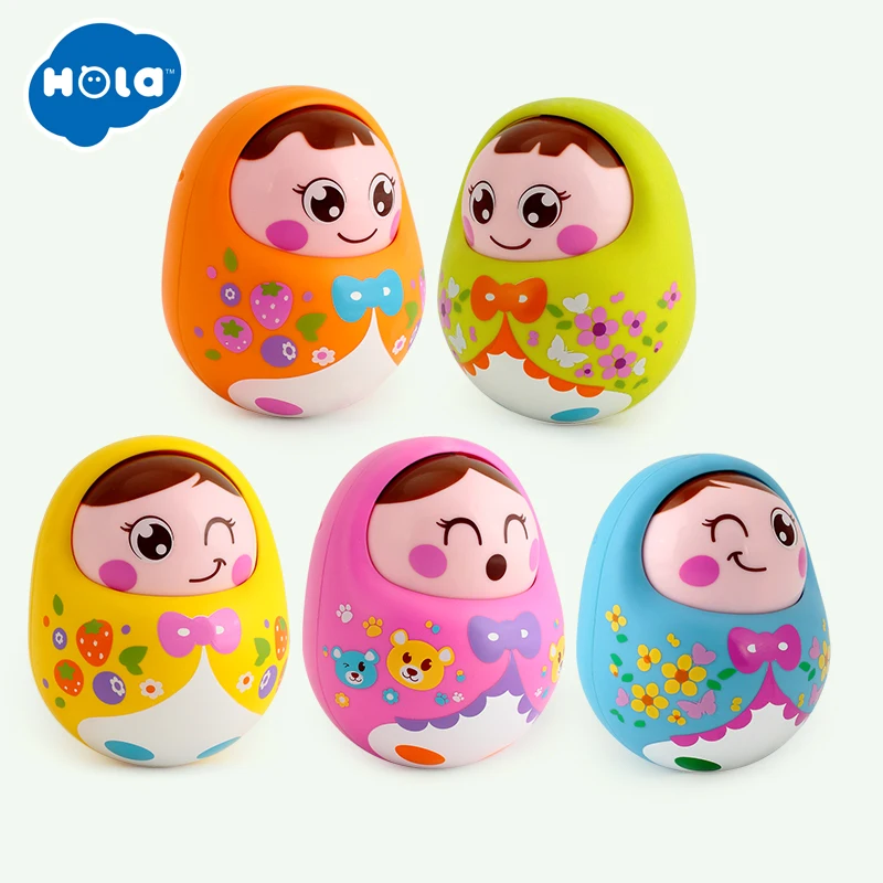 Cartoon Tumbler Doll Roly-poly Mobile Musical Rattles Toys For baby & Bebe Worm Press function with music/light Cartoon Tumbler Doll Roly-poly Mobile Musical Rattles Toys For baby & Bebe Worm Press function with music/light