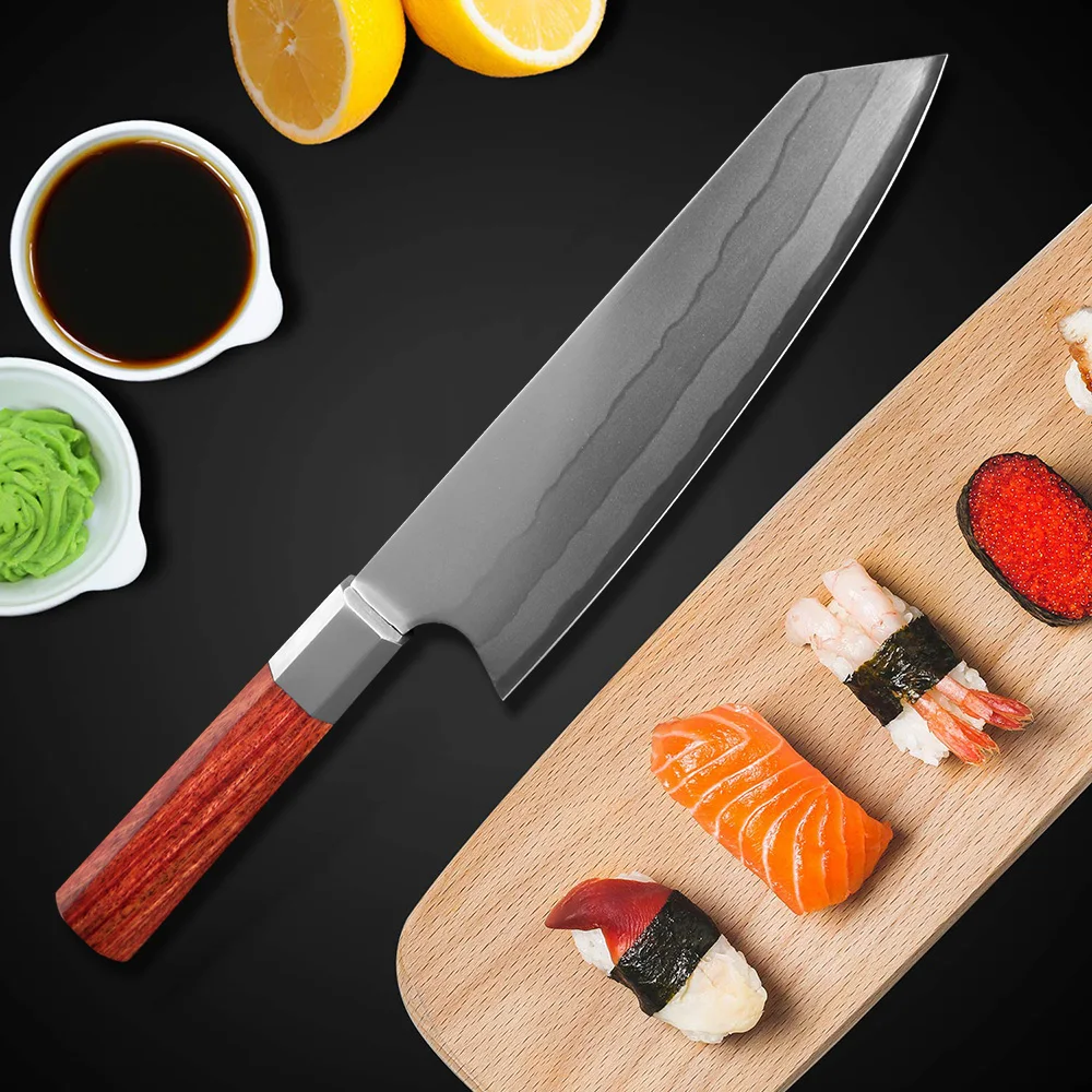  XITUO Kitchen Chef Knife Composite Steel Professional Japanese Knife Meat Cleaver Slice Sushi Gyuto - 33057252210