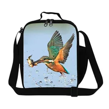 Детский Ланчбокс с принтом животных для девочек Alcedo термальный ланчбаг для работы Lancheira Termica Infantil маленький мешок для пикника детский Ланчбокс