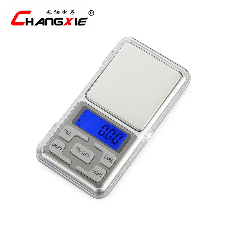 

500g / 0.01g High Precision Digital Pocket Scales LCD Display Mini Electronic Scale Profession Balance Jewelry Kitchen Scales