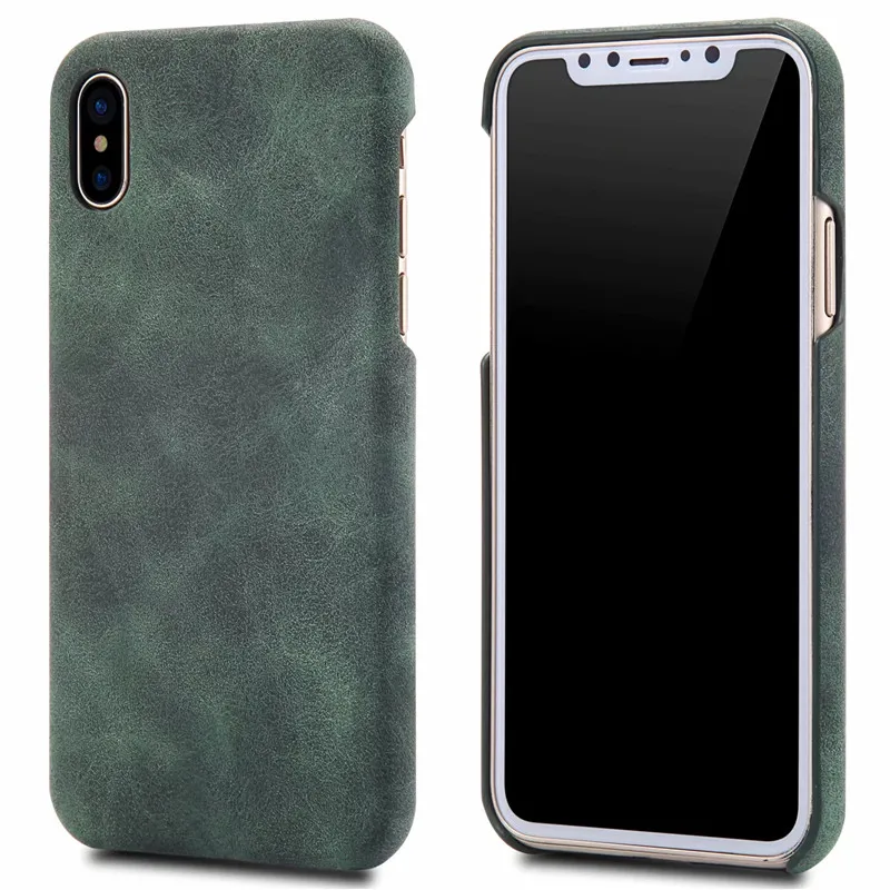 

Leather Case For iPhone 7 8 Plus Cover Luxury Magnet Business Vintage Shockproof Coque For iPhone X XS Wallet Case