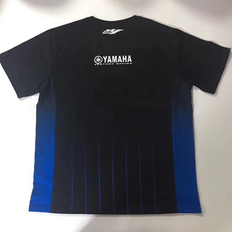 

2019 M1 Motorcycle Racing for Yamaha T shirt Motorbike moto gp Riding Men Short shirt Casual Jerser ropa motocross camiseta moto