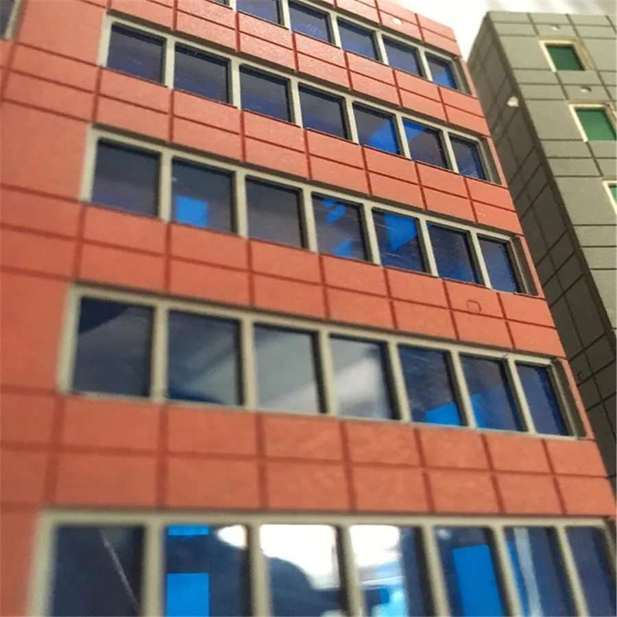 architecture model n scale building08