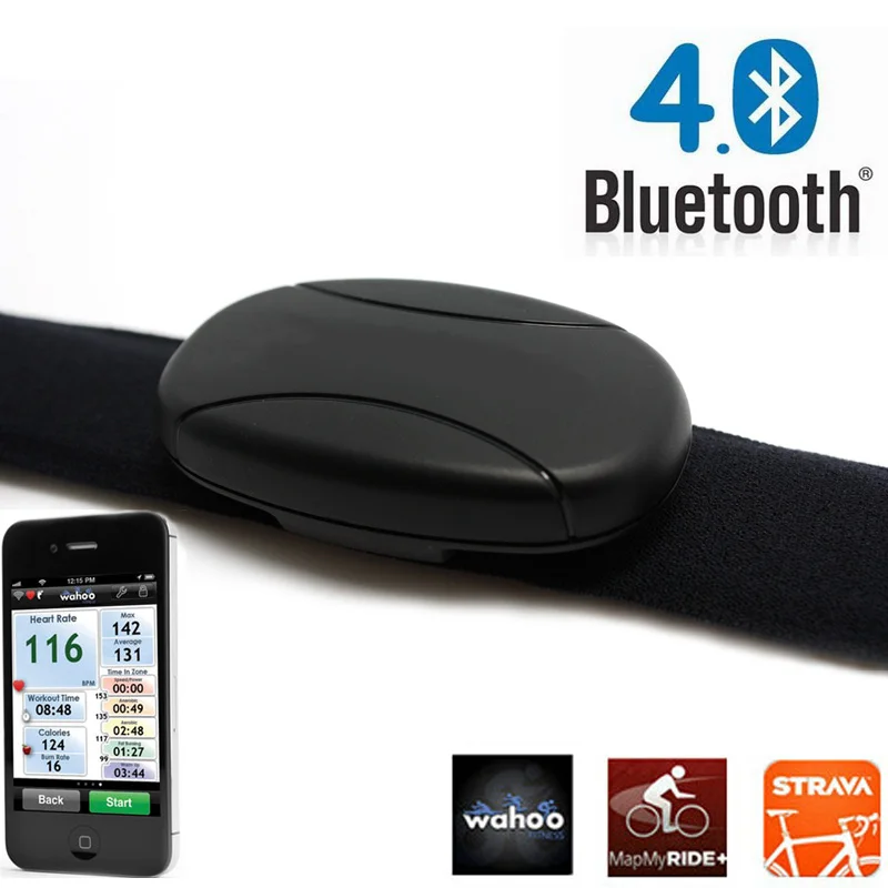 

Bluetooth V4.0 Wireless Chest Strap Fitness Heart Rate Monitor Transmitter BLE Smart Sensor for iPhone 5 5S 5C SE 6 7 Plus 8 X