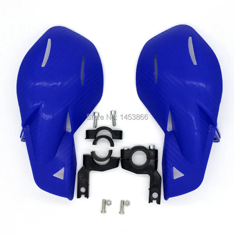 

Blue 22mm Motorcycle Aluminium Handguards Hand Guards For Honda Suzuki Dirt KTM MX ATV