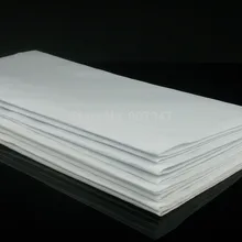 40 GSM супер оторвать ткань легко отрезать нетканый прокладочный материал идеально подходит для вышивки 8 метров/комплект, Белый