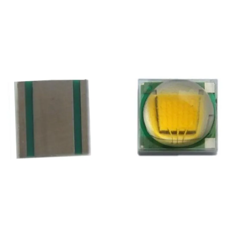 100pcs-6w-led-smd5050-chip-xml-t6-warm-white-high-power-bead-flashlight-car-bicycle-headlight-ceramic-substrate-free-shipping