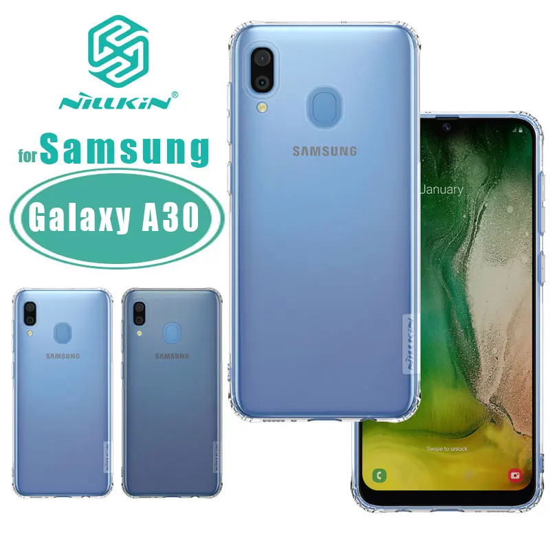 Чехол A30 для samsung Galaxy Nillkin TPU 0 6 мм Ультратонкий чехол телефона силиконовый