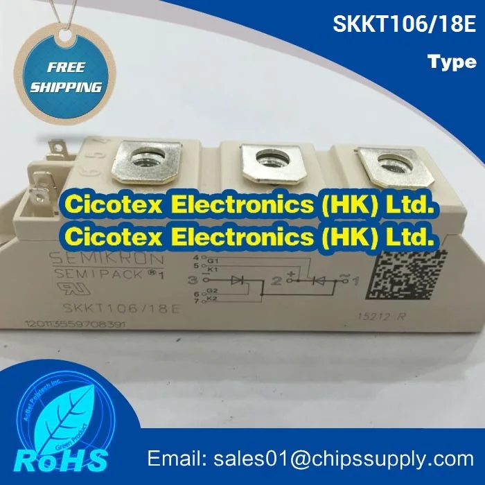 

SKKT106/18E SKKT106-18E Thyristor Module
