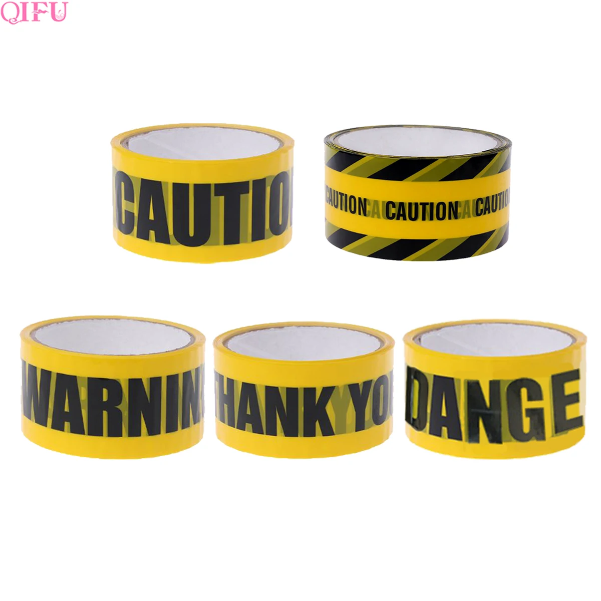 

QIFU 1 Roll 25m Yellow Caution Tape Thank You Party decoration Adult Party Supplies Baby Shower Boy Construction Party Birthday
