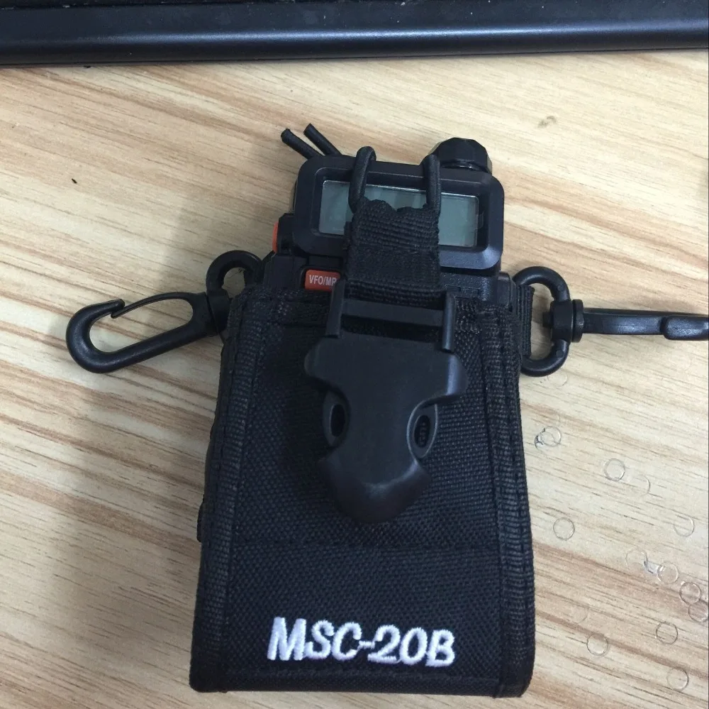 Нейлоновый держатель для переноски рация радио сумка Yaesu Kenwood WOUXUN TYT ICOM Baofeng UV 5R uvb2