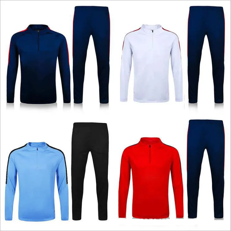 

High-quality football training clothes long-sleeved suit sweater uniforms light sports jacket football training jersey men ZQF23
