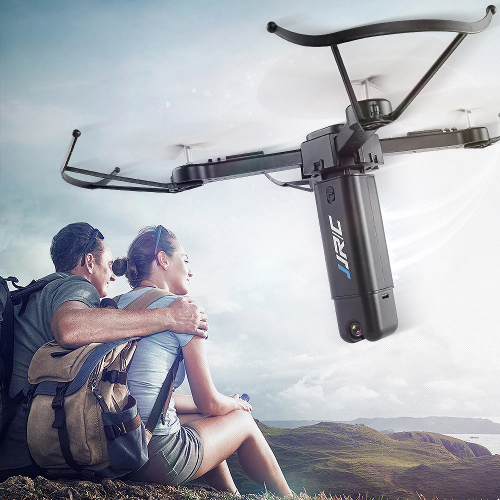 Квадрокоптер JJR/C JJRC H51 Радиоуправляемый реактивный 360 Wi Fi FPV Селфи Elfie Дрон с
