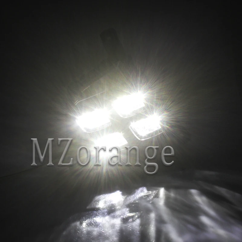 MZORANGE автомобильные аксессуары Водонепроницаемый ABS светодиодный дневной ходовой светильник DRL противотуманная фара украшение для hyundai Creta IX25