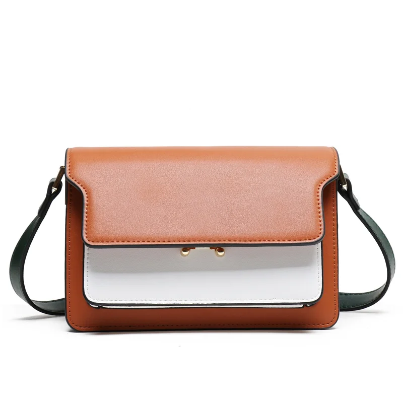 

Designer brand crossbody bags women Organ shoulder bag fashion trunk leather messenger bag ladies handbags top quality