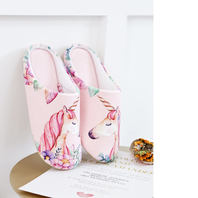 Unicorn Soft Foam Woman Slippers -Unicorn Fashion