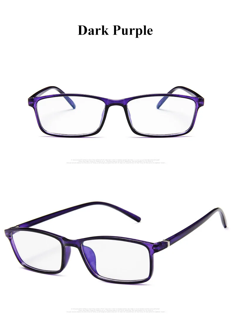 Anti Light Glasses Ray Blue Fashion Anti Blue Fatigue Protection Blocking Goggles Eye Square Radiation Computer 2019 New