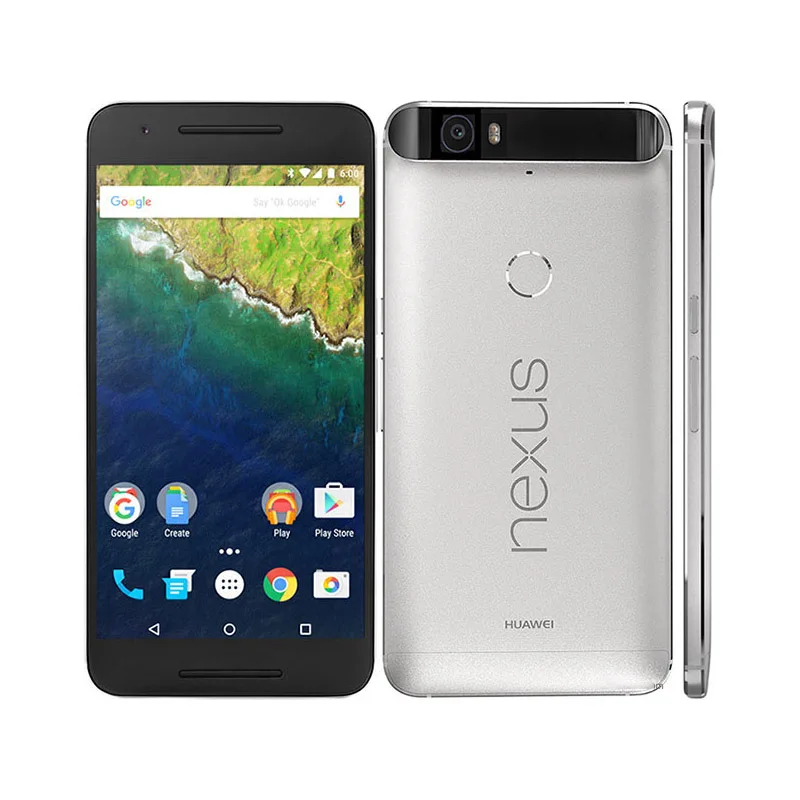 Новая глобальная версия H мкА мы Google Nexus 6 P мобильный телефон 4 г 5,7 "Snapdragon 810 Octa Core 3 ГБ оперативная память 64 Встроенная телефон с