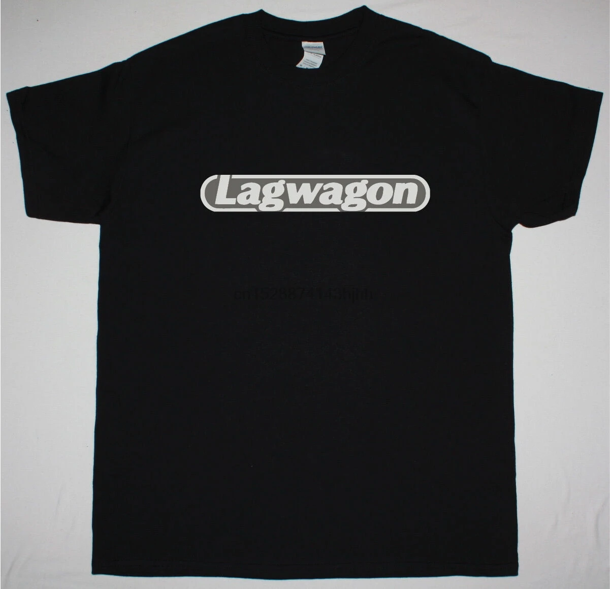 

LAGWAGON SILVER LOGO SKATE PUNK NOFX GOOD RIDDANCE PUNX NEW BLACK T-SHIRT