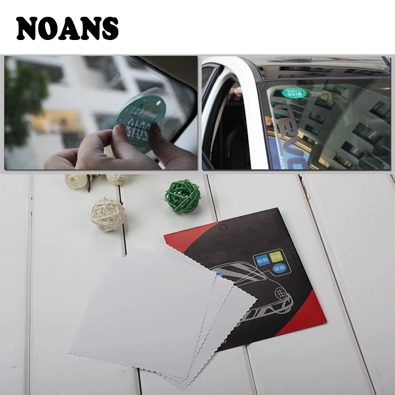 

NOANS Auto Car Static Electricity Stickers Windshield Protector For Jeep grand cherokee Lada Vesta Renault captur clio Logan 4