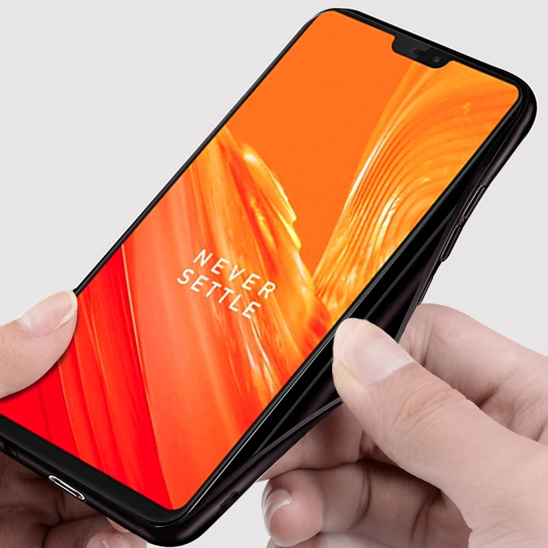 one plus 6 case oneplus 6 back cover hard protective business style case coque capas MOFi original 1+6 oneplus 6 case