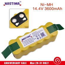Free shipping to Israel 3600mAh Battery for iRobot Roomba 500 600 700 800 900 Series Vacuum
