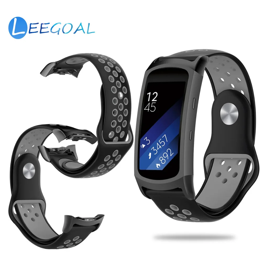 

Soft Silicone Sport Strap Replacement Band Bracelet Watch Band Armbands Wristband for Samsung Gear Fit2 SM-R360 SM-R350 SM-R365