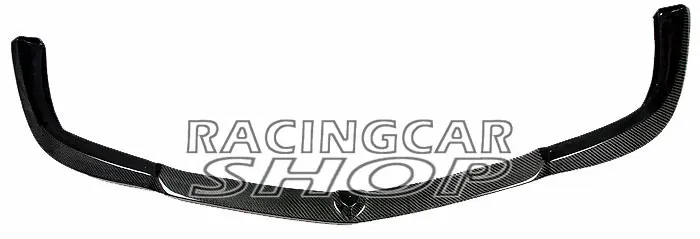Real CARBON FIBER Front Bumper Lip Spoiler for Mercedes Benz E-Class W211 E320 E350 E550 2007-2009
