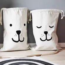 Cartoon Storage Bags Drawstring Backpack Children Room Organizer For Toy And Baby Clothings Kids Laundry Bag Shopping Bags