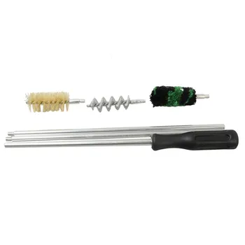 

6Pcs/Set Aluminum Rod Brush Cleaning Kit For 12 GA Gauge Gun Hunting Tactical Shotgun Rifle Cleaning Brush Set