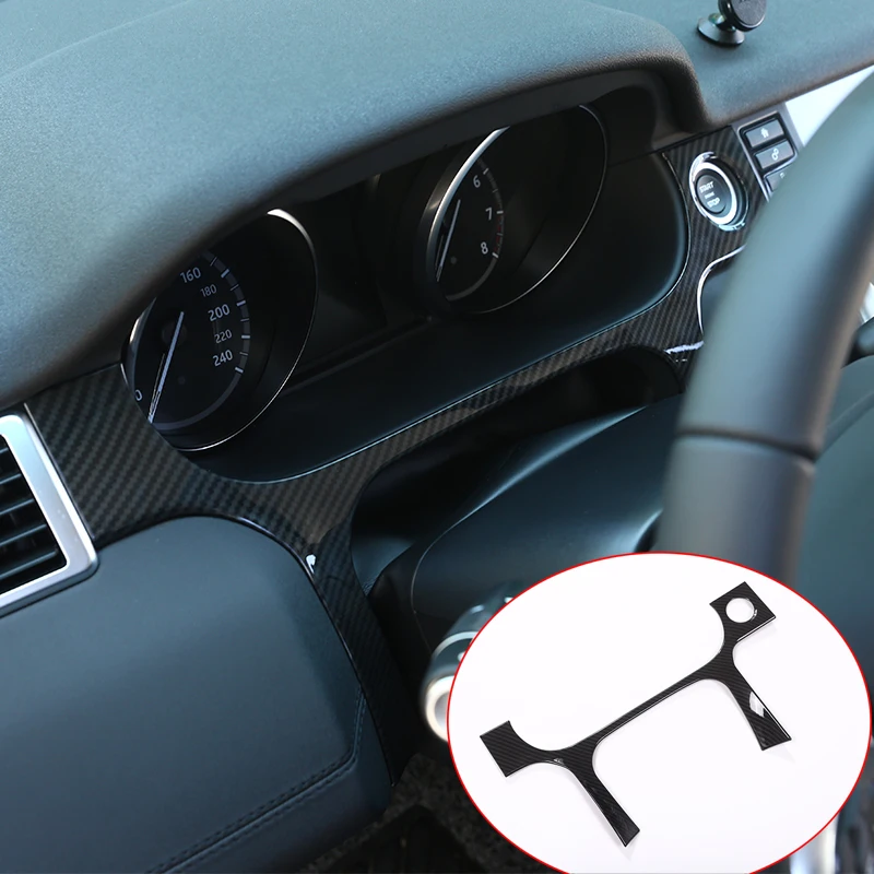 

For Land Rover Discovery Sport 2015 2016 2017 Carbon Fiber ABS Steering Wheel Decoration Cover Trim Car Accessories 1pc