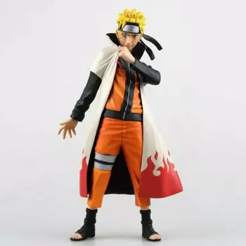 

Naruto Shippuden 25cm Anime Figure Uzumaki Naruto Pvc Action Figure Four generations of fire shadow Naruto Model Toys Kids Gift