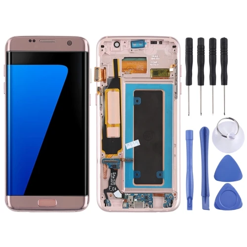 ЖК-экран и дигитайзер полная сборка(Oled материал) для Galaxy S7 Edge/G935F/G935FD