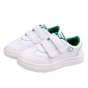 

New Shoes Autumn Children's Sport Shoes Sneakers for boys girls White Soft Bottom Child running shoes Solid Color SP009
