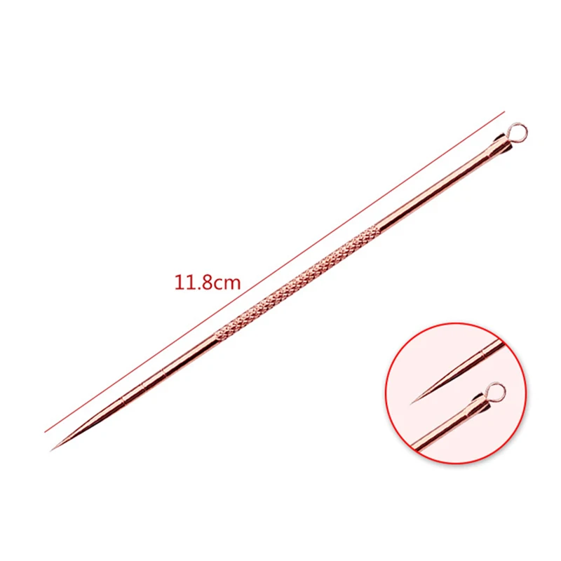 

4 Pcs Black Head Remover Cleaning Tool Acne Blemish Needle Pimple Spot Extractor HS11