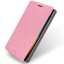 MOFI Телефонные чехлы для Xiaomi Redmi Note 3 В виде ракушки Руи серии PU кожаный чехол для Redmi Note 3 Mobile Телефон Сумка-розовый