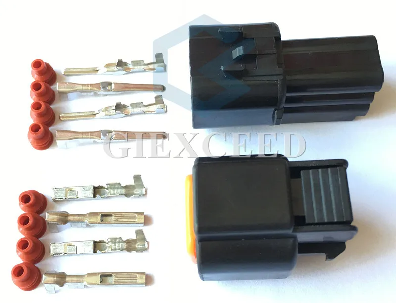 2 комплекта 4 Pin PB621-04020 PB625-04027 авто разъем электрическая розетка Автомобильный датчик разъем для hyundai Kia