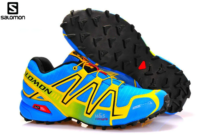 

2018 Salomon Speed Cross 3 CS III Outdoor Male Sports Shoes mens Running Shoes Air Cushioning Sneakers eur 40-45