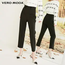 Vero Moda/Новые двубортные брюки с высокой талией и объемным разрезом | 318350504