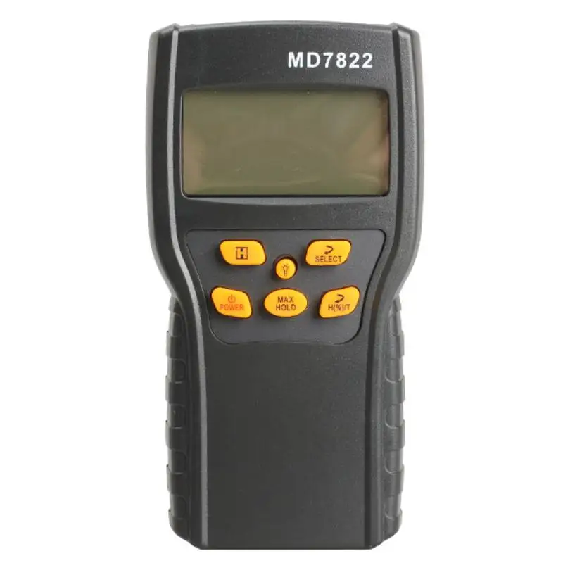 

MD7822 Digital Grain Moisture Meter Temperature Meters Tester Measuring Probe Wheat Corn Rice Moisture Test Meter w/ LCD Display