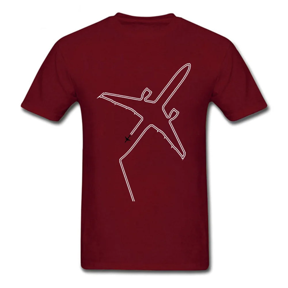 Oversized Men`s Top T-shirts O-Neck Short Sleeve Cotton Fabric Contrails slight delay. 21343 Tops T Shirt Gift Tops Tees Contrails slight delay. 21343 maroon