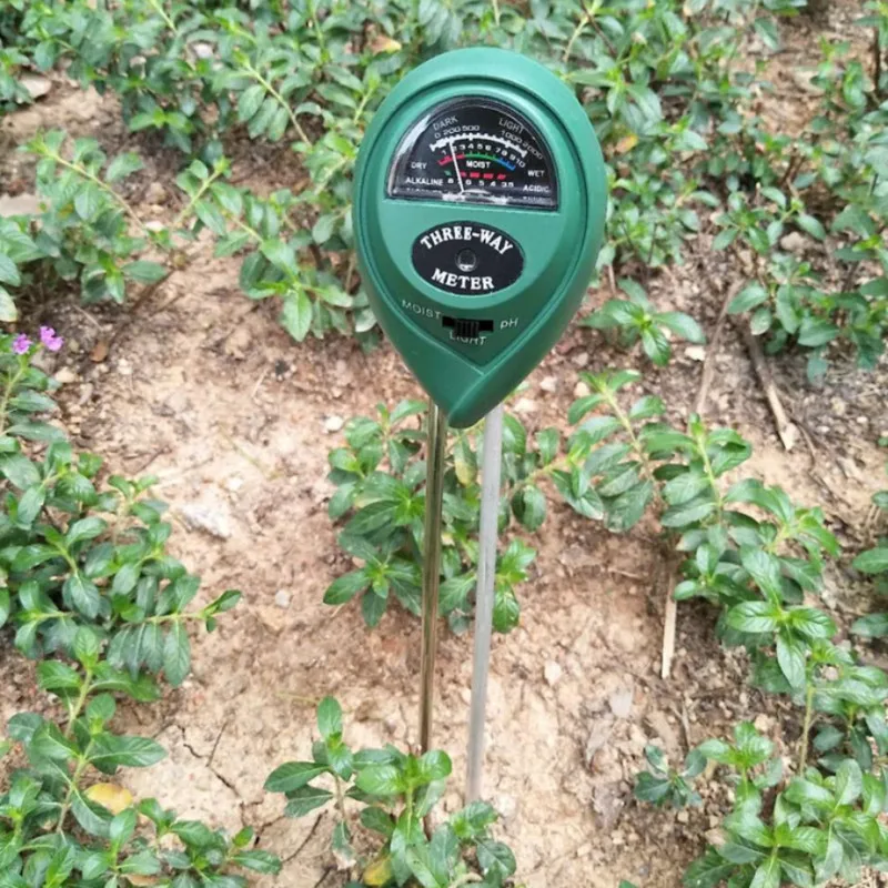 Цифровой тестер 3 в 1, измеритель влажности почвы и солнечного света, тестер для растений, цветов, кислотности, измерения влажности, садовый инструмент