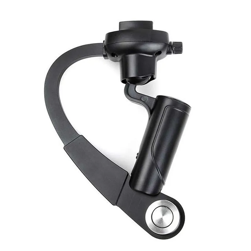 Mini handheld câmera estabilizador vídeo steadicam cardan para herói 3 + 4