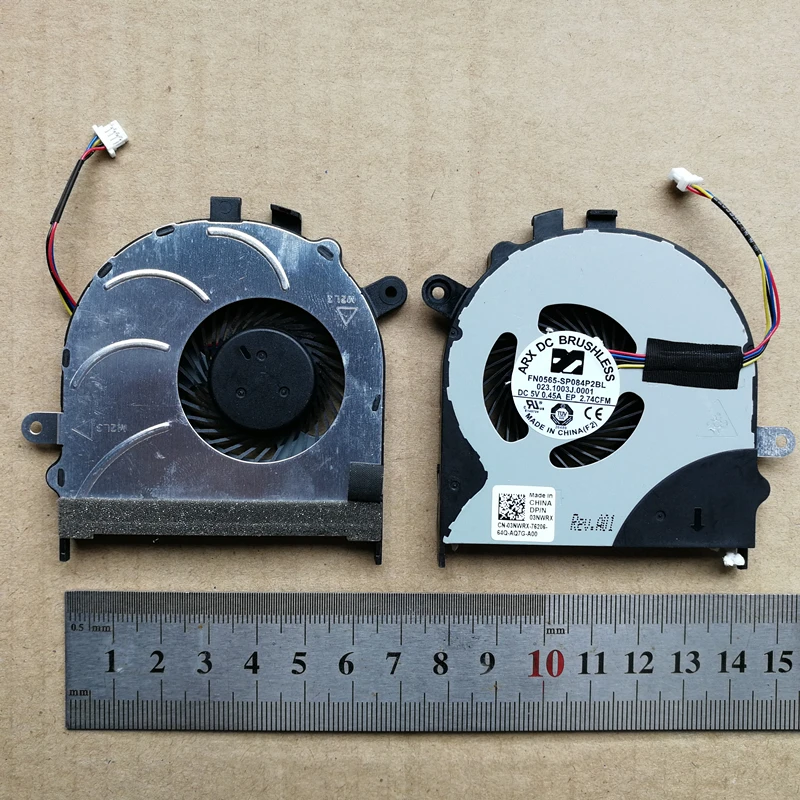 New laptop cpu cooling fan for Dell Inspiron 15 7558 7568 DPN03NWRXin