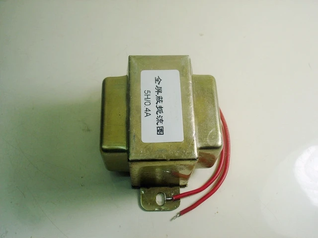 Tube Amp Choke Coil All Shielded Chokes 1PC for Vacuum Tube Preamplifier Headphone Amps Filter 5H 0 4A Audio HIFI DIY