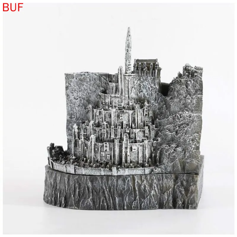 

Resin Technology for Arrangement of Ashtray Sculpture of White City Model Around the Lord of the Rings Hobbit